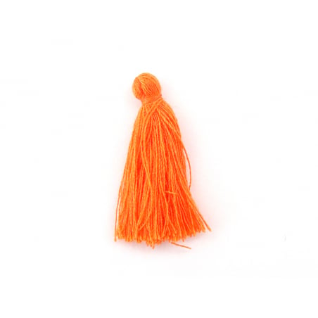 Acheter Pompon en coton - orange - 0,49 € en ligne sur La Petite Epicerie - Loisirs créatifs