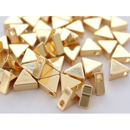 Acheter Perle triangle - dorée à l'or fin 18K - 0,49 € en ligne sur La Petite Epicerie - Loisirs créatifs