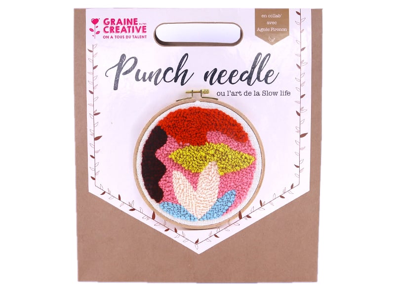 Graines Creatives Kit Punch Needle Abstrait 