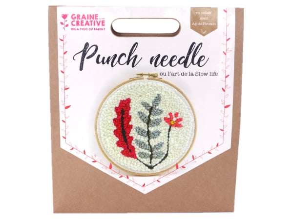 Acheter Kit punch needle - Végétal - 18,99 € en ligne sur La Petite Epicerie - Loisirs créatifs