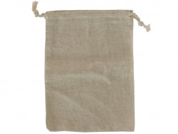 Acheter Pochon en coton beige - 13 x 17,5 cm - 1,29 € en ligne sur La Petite Epicerie - Loisirs créatifs