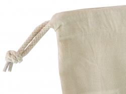 Acheter Pochon en coton beige - 14 x 20,5 cm - 3,19 € en ligne sur La Petite Epicerie - Loisirs créatifs