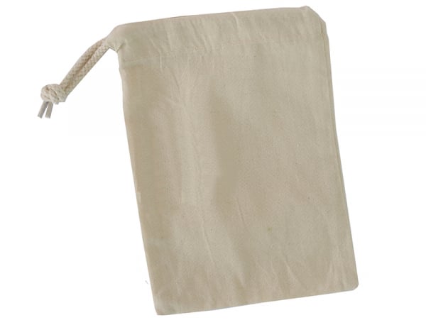 Acheter Pochon en coton beige - 14 x 20,5 cm - 3,19 € en ligne sur La Petite Epicerie - Loisirs créatifs