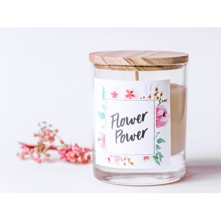 Acheter Kit bougie DIY - Flower Power - 19,99 € en ligne sur La Petite Epicerie - Loisirs créatifs