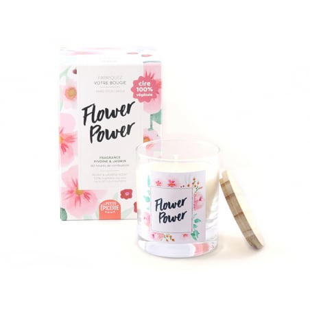 Acheter Kit bougie DIY - Flower Power - 22,99 € en ligne sur La Petite Epicerie - Loisirs créatifs