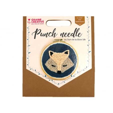 Acheter Kit punch needle - Renard - 19,99 € en ligne sur La Petite Epicerie - Loisirs créatifs
