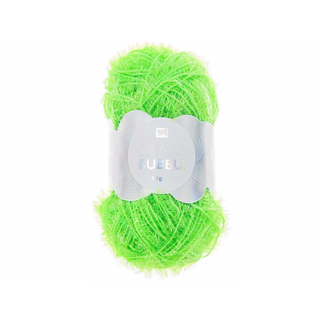 Acheter Laine à tricoter Creative bubble - vert fluo - pour éponge tawashi - 2,99 € en ligne sur La Petite Epicerie - Loisirs...