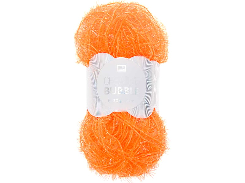 Acheter Laine à tricoter Creative bubble - orange fluo - pour éponge tawashi - 2,99 € en ligne sur La Petite Epicerie - Loisi...