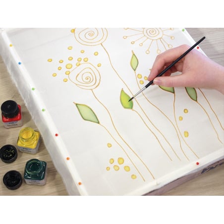 Acheter Kit de démarrage de peinture sur soie - 29,99 € en ligne sur La Petite Epicerie - Loisirs créatifs