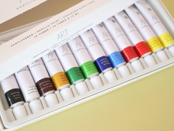 Acheter Set de 12 tubes de peinture acrylique - 8,99 € en ligne sur La Petite Epicerie - Loisirs créatifs