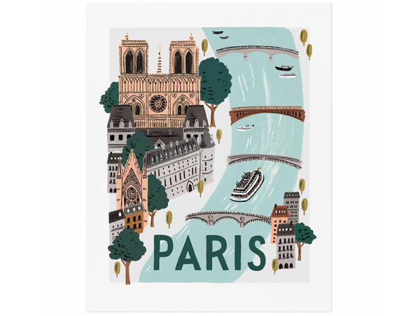 Acheter Affiche 20 x 25 cm - Paris - 21,32 € en ligne sur La Petite Epicerie - Loisirs créatifs