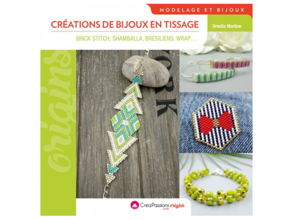 Acheter Livre Créations de bijoux en tissage - Ornella MARTINE - 15,90 € en ligne sur La Petite Epicerie - Loisirs créatifs