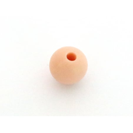 Acheter Perle ronde 8 mm en silicone - beige rosé - 0,49 € en ligne sur La Petite Epicerie - Loisirs créatifs