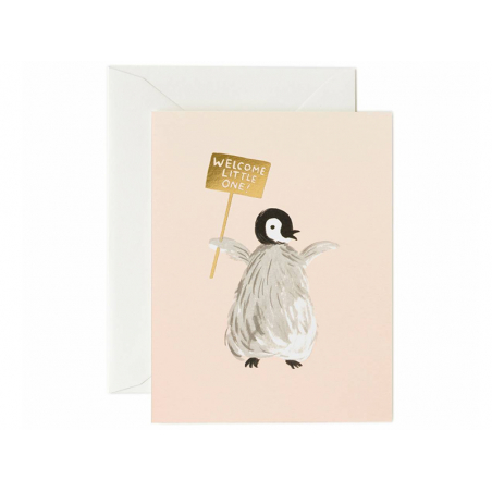 Acheter Carte de Naissance - Pingouin - 4,99 € en ligne sur La Petite Epicerie - Loisirs créatifs
