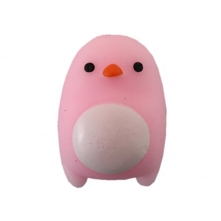Acheter Mini squishy pingouin rose - anti stress - 2,99 € en ligne sur La Petite Epicerie - Loisirs créatifs