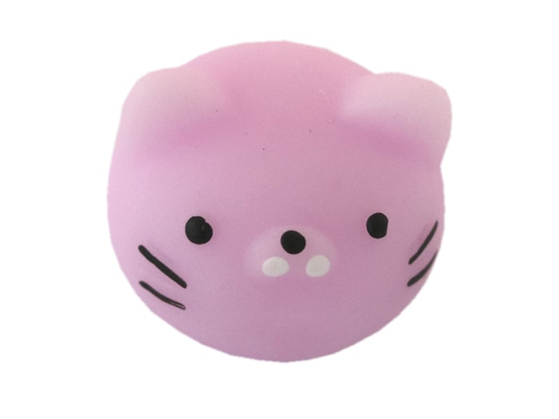 Acheter Mini squishy tête de chat mauve - anti stress - 1,99 € en ligne sur La Petite Epicerie - Loisirs créatifs