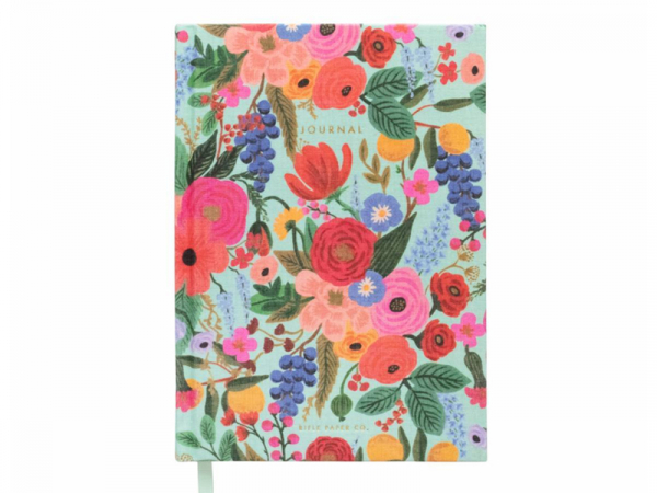 Acheter Carnet Journal à couverture en tissu Rifle Paper - Garden Party - 21,60 € en ligne sur La Petite Epicerie - Loisirs c...