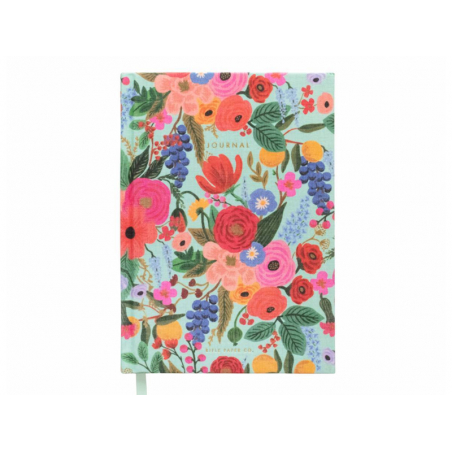 Acheter Carnet Journal à couverture en tissu Rifle Paper - Garden Party - 21,60 € en ligne sur La Petite Epicerie - Loisirs c...