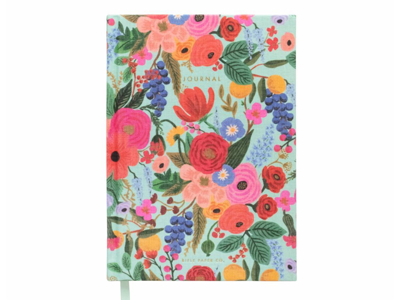 Acheter Carnet Journal à couverture en tissu Rifle Paper - Garden Party - 21,60 € en ligne sur La Petite Epicerie - Loisirs c...