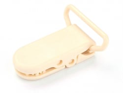 Acheter Pince clip accroche tétine pour bébé - beige - 0,99 € en ligne sur La Petite Epicerie - Loisirs créatifs