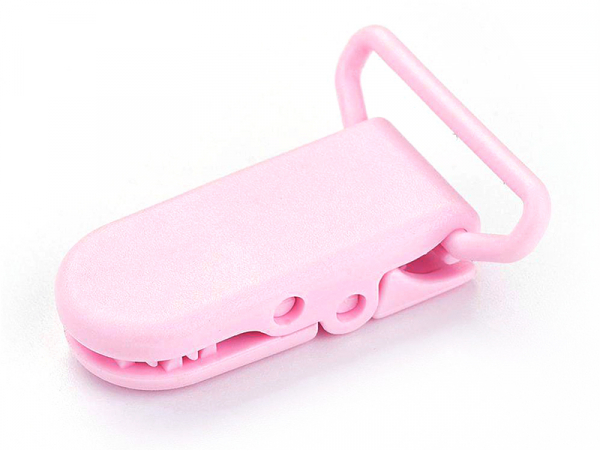Acheter Pince clip accroche tétine pour bébé - rose pastel - 0,99 € en ligne sur La Petite Epicerie - Loisirs créatifs