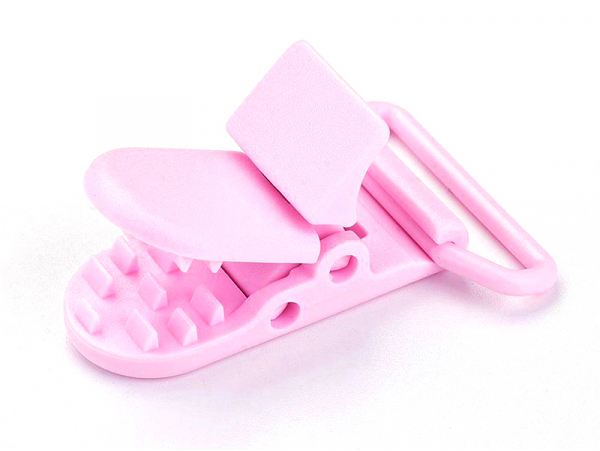 Acheter Pince clip accroche tétine pour bébé - rose pastel - 0,99 € en ligne sur La Petite Epicerie - Loisirs créatifs