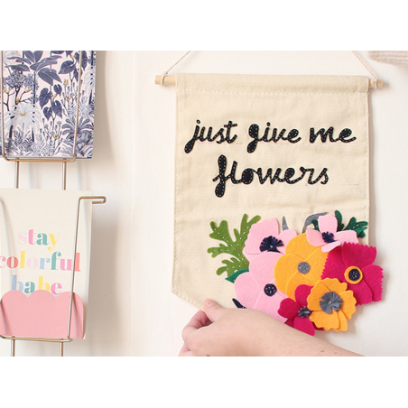 Acheter Kit MKMI - Mon fanion floral - 18,99 € en ligne sur La Petite Epicerie - Loisirs créatifs