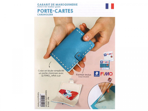 Acheter Gabarit pour Fimo LEATHER EFFECT - Porte-cartes - 4,96 € en ligne sur La Petite Epicerie - Loisirs créatifs