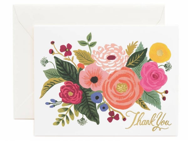 Acheter Carte de remerciements - Bouquet de fleurs En ligne