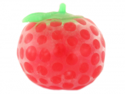 Squishy fraise avec billes...
