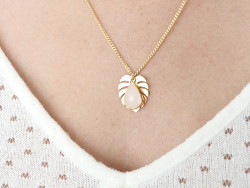 Acheter Collier Madame Patachou blanc - Kit bijoux précieux dorés à l'or fin - 9,99 € en ligne sur La Petite Epicerie - Loisi...