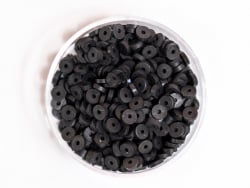 Acheter Boite de perles rondelles heishi 3 mm - noir - 1,99 € en ligne sur La Petite Epicerie - Loisirs créatifs
