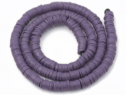 Acheter Boite de perles rondelles heishi 6 mm - prune - 2,59 € en ligne sur La Petite Epicerie - Loisirs créatifs