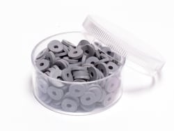 Acheter Boite de perles rondelles heishi 6 mm - gris acier - 2,59 € en ligne sur La Petite Epicerie - Loisirs créatifs