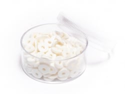 Acheter Boite de perles rondelles heishi 6 mm - blanc - 2,59 € en ligne sur La Petite Epicerie - Loisirs créatifs