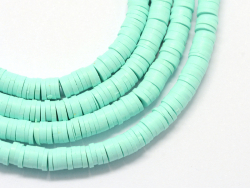 Acheter Boite de perles rondelles heishi 6 mm - bleu / vert d'eau - 1,99 € en ligne sur La Petite Epicerie - Loisirs créatifs