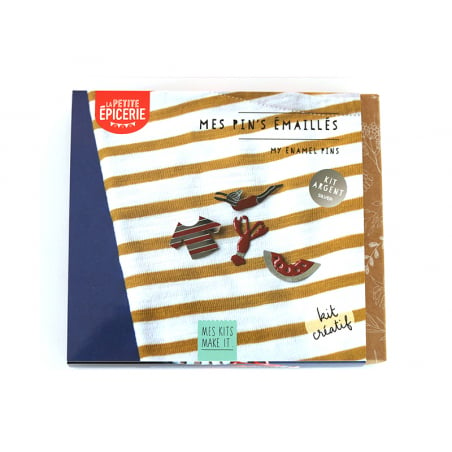 Acheter KIT MKMI - mes pin's émaillés kit argent - 18,99 € en ligne sur La Petite Epicerie - Loisirs créatifs