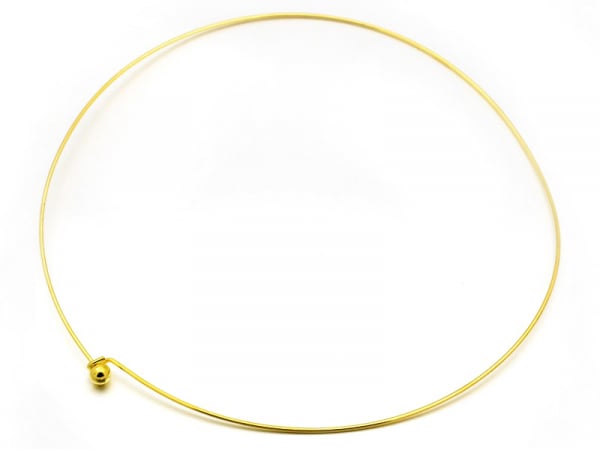 Acheter Support pour création de collier torque - doré - 2,79 € en ligne sur La Petite Epicerie - Loisirs créatifs