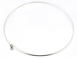 Acheter Support pour création de collier torque - argenté - 2,79 € en ligne sur La Petite Epicerie - Loisirs créatifs
