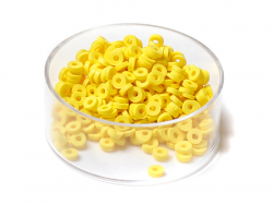 Acheter Boite de perles rondelles heishi 3 mm - jaune - 2,59 € en ligne sur La Petite Epicerie - Loisirs créatifs