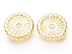 Acheter Perle rondelle ethnique 7 x 1,5 mm - dorée à l'or fin - 0,69 € en ligne sur La Petite Epicerie - Loisirs créatifs
