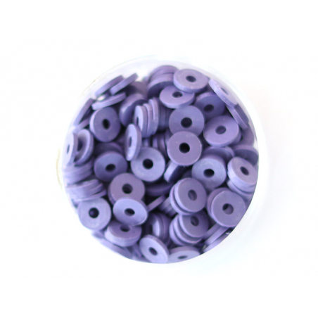 Acheter Boite de perles rondelles heishi 6 mm - indigo - 1,99 € en ligne sur La Petite Epicerie - Loisirs créatifs
