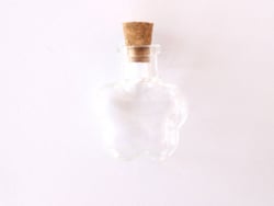 Acheter Fiole en verre grande fleur - 32 mm - 1,09 € en ligne sur La Petite Epicerie - Loisirs créatifs