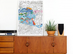 Acheter Poster géant en papier à colorier - OCEAN - 9,99 € en ligne sur La Petite Epicerie - Loisirs créatifs