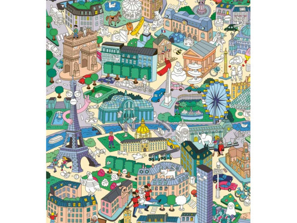 Acheter Poster géant en papier à colorier et stickers - PARIS - 15,99 € en ligne sur La Petite Epicerie - 100% Loisirs créatifs Acheter Poster géant en papier à colorier et stickers - PARIS - 15,99 € en ligne sur La Petite Epicerie - 100% Loisirs créatifs