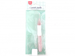 Acheter Punch needle / aiguille magique pour broderie facile - rose et blanc - 4,49 € en ligne sur La Petite Epicerie - Loisi...