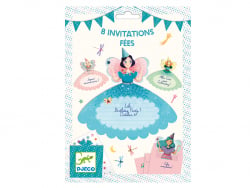 Acheter 8 Cartes D Invitation Anniversaire Fees