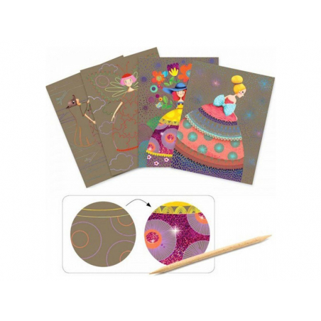 Acheter Cartes à gratter - Le bal des coquettes - 6,69 € en ligne sur La Petite Epicerie - Loisirs créatifs