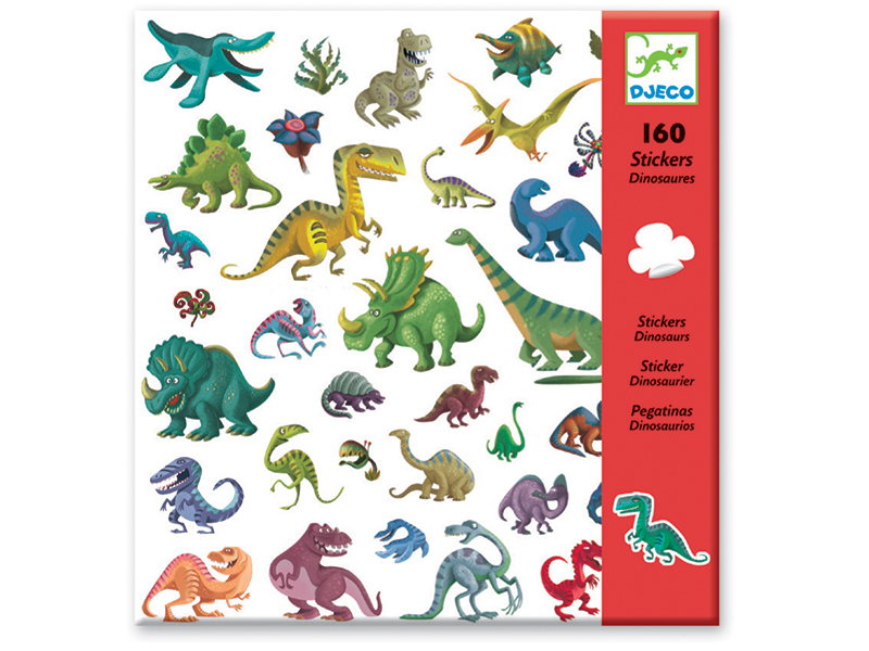 Acheter Stickers en papier - Dinosaures - 3,39 € en ligne sur La Petite Epicerie - Loisirs créatifs