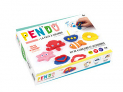 Acheter Kit pâte à crayon 4 couleurs + accessoires PENDO - 14,99 € en ligne sur La Petite Epicerie - Loisirs créatifs
